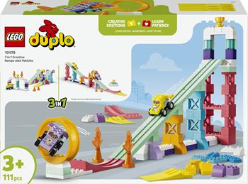 LEGO (10478). Rampe creative 3 in 1 con veicoli  LEGO 2026 | Libraccio.it
