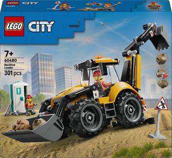LEGO City (60480). Scavatrice da cantiere gialla  LEGO 2026 | Libraccio.it