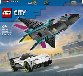 LEGO City Great Vehicles (60489). Jet contro Auto sportiva  LEGO 2025 | Libraccio.it