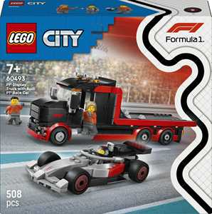 LEGO City (60493). Display Truck F1 con auto da corsa Audi F1