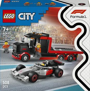 LEGO City (60493). Display Truck F1 con auto da corsa Audi F1  LEGO 2026 | Libraccio.it