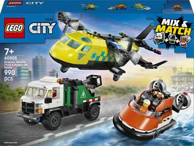LEGO City Great Vehicles (60505). Remix aereo, camion di servizio...