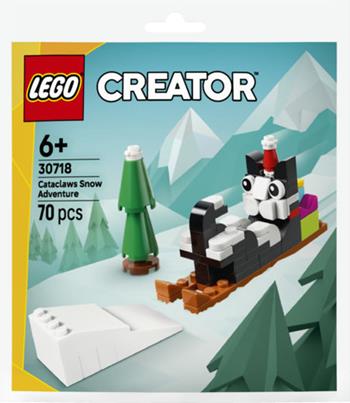 LEGO Creator (30718). Avventura sulla neve di Claus il gatto  LEGO 2026 | Libraccio.it