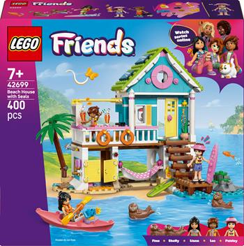 LEGO Friends (42699). Casa sulla spiaggia con foche  LEGO 2025 | Libraccio.it
