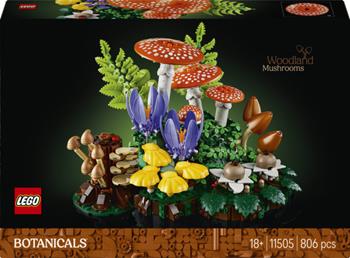 LEGO Botanicals (11505). Funghi del bosco  LEGO 2026 | Libraccio.it