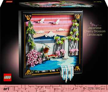 LEGO ART (31218). Paesaggio giapponese con ciliegi fioriti
