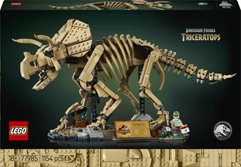 LEGO (77985). Fossili di Dinosauro: Triceratopo  LEGO 2026 | Libraccio.it