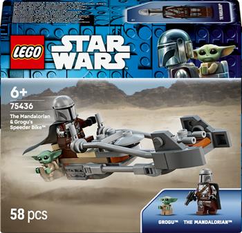 LEGO Star Wars (75436). Speeder Bike del Mandaloriano e di Grogu  LEGO 2025 | Libraccio.it