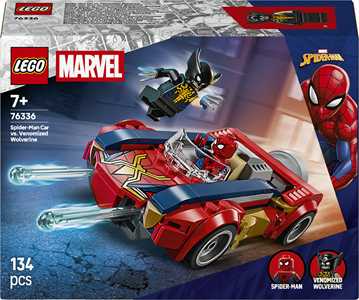 LEGO Super Heroes Marvel (76336). Auto di Spider-Man vs. Venomize...
