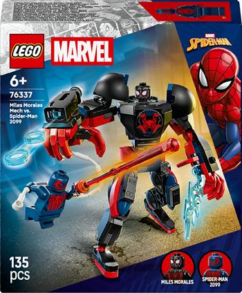 LEGO Super Heroes Marvel (76337). Mech di Miles Morales vs. Spider-Man 2099  LEGO 2026 | Libraccio.it