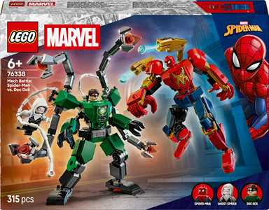 LEGO Super Heroes Marvel (76338). Battaglia mech: Spider-Man vs. ...