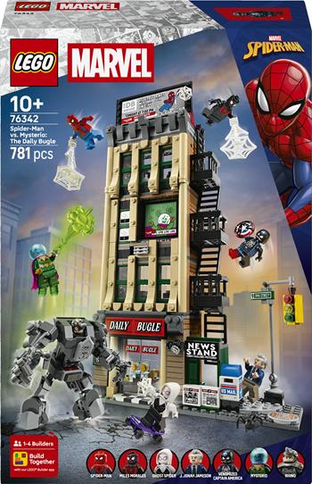 LEGO Super Heroes Marvel (76342). Spider-Man vs. Mysterio: il Daily Bugle  LEGO 2026 | Libraccio.it