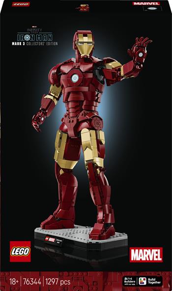 LEGO Marvel Super Heroes (76344). Marvel Iron Man Mark 3  Edizione del collezionista  LEGO 2026 | Libraccio.it