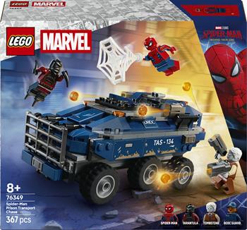 LEGO (76349). Spider-Man: Inseguimento del Trasportatore di Detenuti  LEGO 2026 | Libraccio.it