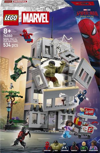 LEGO (76350). Spider-Man vs. Hulk Scontro epico  LEGO 2026 | Libraccio.it