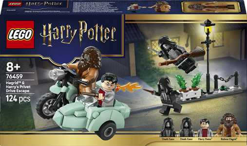 LEGO Harry Potter (76459). Fuga da Privet Drive di Hagrid e...