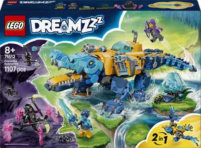 LEGO DREAMZzz (71512). Sottomarino coccodrillo