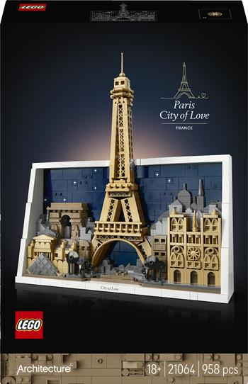 LEGO Architecture (21064). Parigi  La città dellamore  LEGO 2025 | Libraccio.it