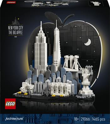 LEGO Architecture (21066). New York. La grande mela  LEGO 2026 | Libraccio.it