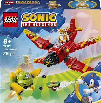 LEGO (77119). Tornado-1 di Tails  LEGO 2026 | Libraccio.it