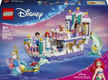 LEGO Disney (43299). La barca nuziale di Ariel  LEGO 2026 | Libraccio.it
