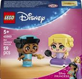 LEGO Disney Princess (43303). Mini-Jasmine e Mini-Rapunzel