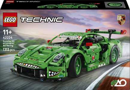 LEGO Technic (42224). Auto Porsche 911 GT3 R REXY AO Racing