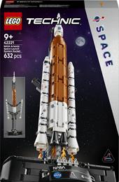 LEGO Technic (42221). Sistema di lancio spaziale razzo NASA Artemis