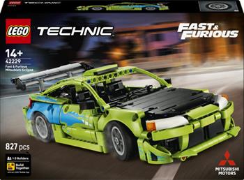 LEGO Technic (42229). Auto Mitsubishi Eclipse Fast and Furious  LEGO 2026 | Libraccio.it