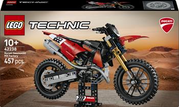 LEGO Technic (42238). Moto Ducati Desmo450 MX Factory  LEGO 2026 | Libraccio.it