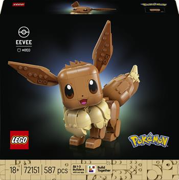 LEGO Pokemon (72151). Eevee  LEGO 2026 | Libraccio.it
