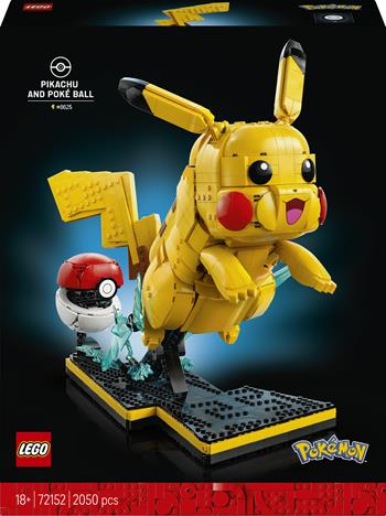 LEGO Pokemon (72152). Pikachu e Poké Ball  LEGO 2026 | Libraccio.it
