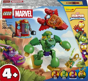 LEGO Disney (11211). Loki vs. Team Iron Man  LEGO 2026 | Libraccio.it