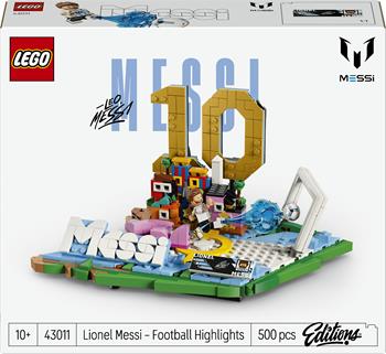 LEGO Editions (43011). Highlights calcistici: Lionel Messi  LEGO 2026 | Libraccio.it