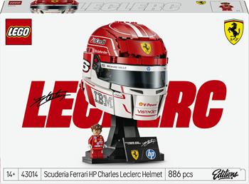 LEGO Editions (43014). Casco di Charles Leclerc Scuderia Ferrari HP  LEGO 2026 | Libraccio.it