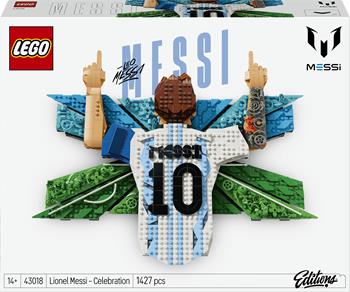 LEGO Editions (43018). Lionel Messi. Celebrazione  LEGO 2026 | Libraccio.it