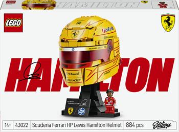 LEGO Editions (43022). Casco di Lewis Hamilton Scuderia Ferrari HP  LEGO 2026 | Libraccio.it