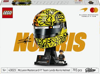 LEGO Editions (43017). Casco di Lando Norris McLaren Mastercard F1 Team  LEGO 2026 | Libraccio.it