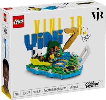 LEGO Editions (43027) Highlights calcistici: Vini Jr.  LEGO 2026 | Libraccio.it