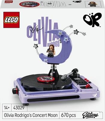 LEGO Editions (43029). La Mezzaluna del Concerto di Olivia Rodrigo  LEGO 2026 | Libraccio.it