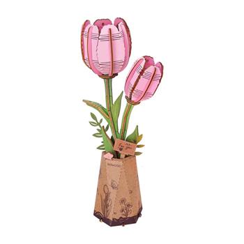 Pink Tulip -Tulipano rosa. Robotime  Robotime 2025 | Libraccio.it