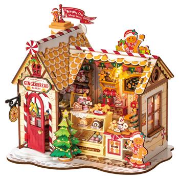 Gingerbread House - Casa di Pan di zenzero. Robotime  Robotime 2025 | Libraccio.it