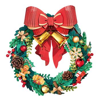 Christmas Wreath - Ghirlanda di Natale. Robotime  Robotime 2025 | Libraccio.it
