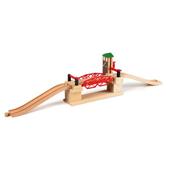 BRIO WORLD - Ponte Levatoio, Accessorio per Pista Trenino BRIO, Set da 3 Pezzi, Et&#224; 3+ Anni