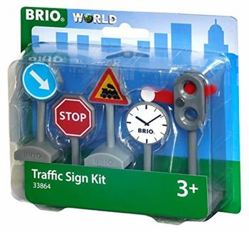 BRIO WORLD - Kit Segnaletica Ferroviaria, Accessorio per Pista Trenino BRIO, 5 Pezzi, Et&#224; 3+ Anni  Brio 2022 | Libraccio.it