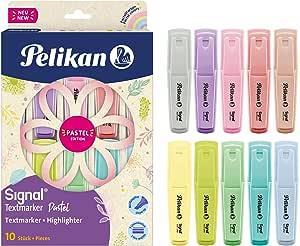 Textmarker Signal PASTEL / conf. appendibile 10 pz  Pelikan 2023 | Libraccio.it