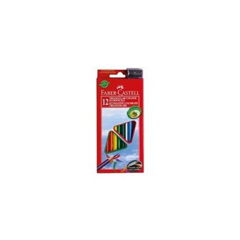 Astuccio cartone da 12 matite colorate triangolari Eco  Faber-Castell 2019 | Libraccio.it