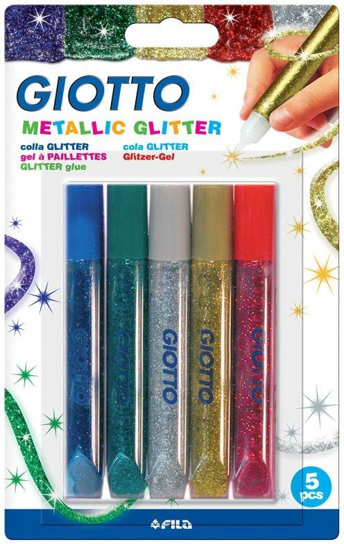 Colla glitter - 5 x 120 ml