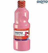 Tempera pronta Giotto qualit&#224; extra. Flacone 500 ml. Rosa