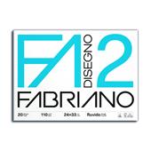 Blocco disegno f2  24x33  20 fg.  ruvido